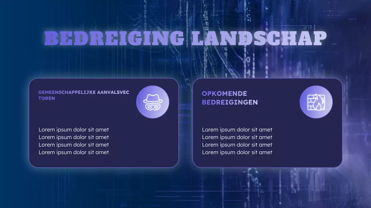 blauw cyberveiligheidsevenement