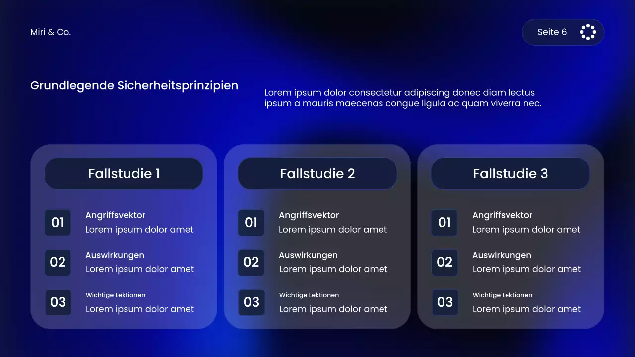 Blue Modern Cybersecurity Kurs