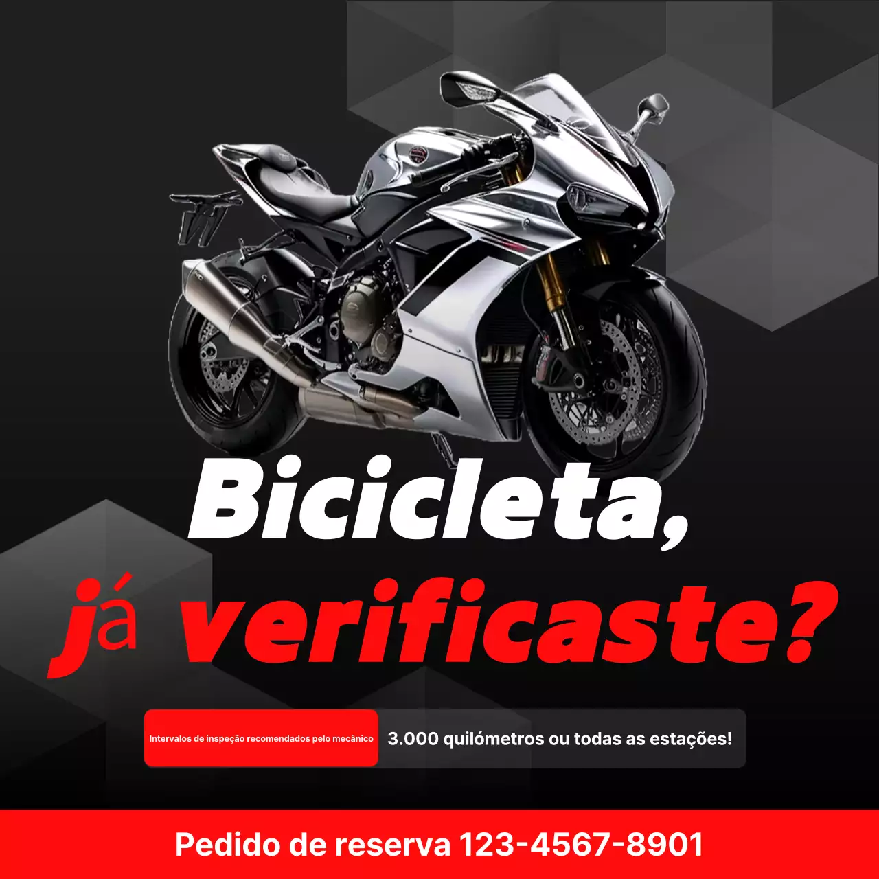 Guia de Manutenção de Motocicletas Pretas Modernas