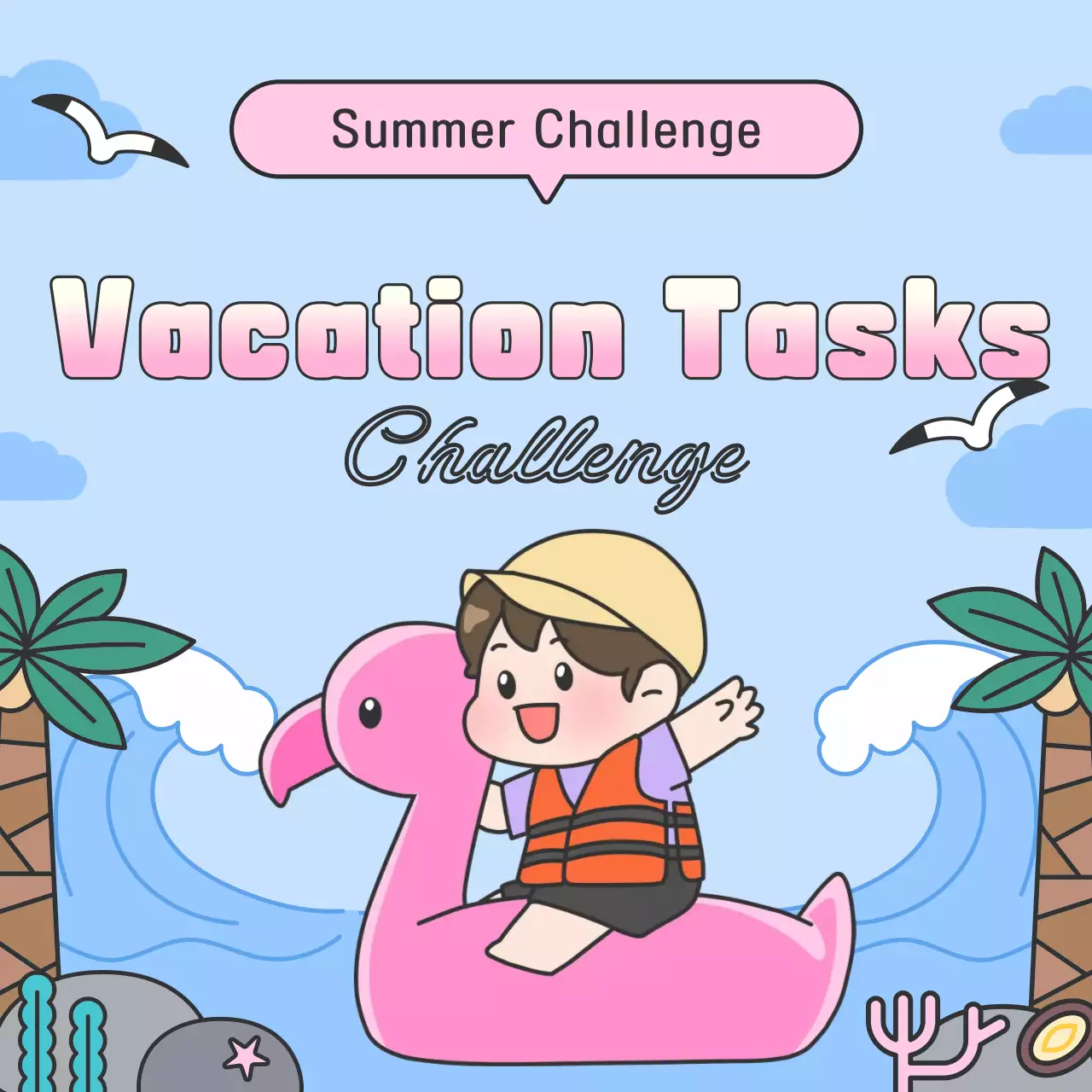 Sky Blue Baby Holiday Challenge Event