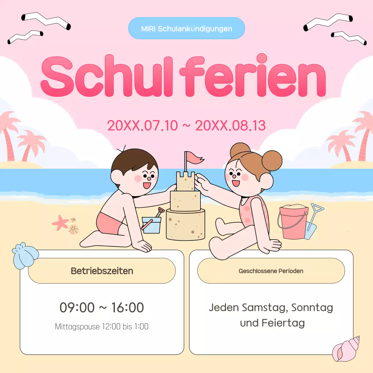 Pink Babys Urlaubsführer