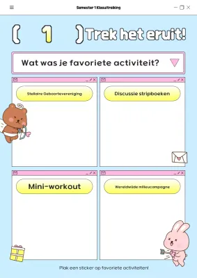 Hemelsblauw Baby School Evenement