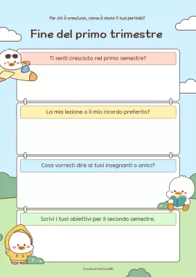 Diario della vita scolastica di Sky Blue Baby