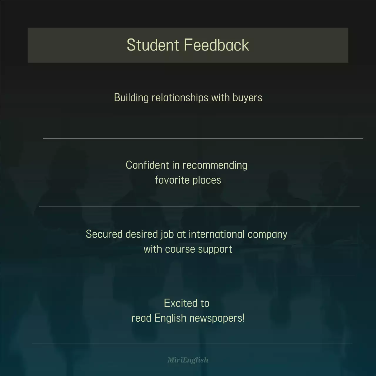 Khaki Modern Business Education