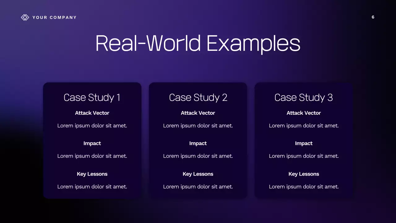 Purple Futuristic Cybersafety Lecture Presentation