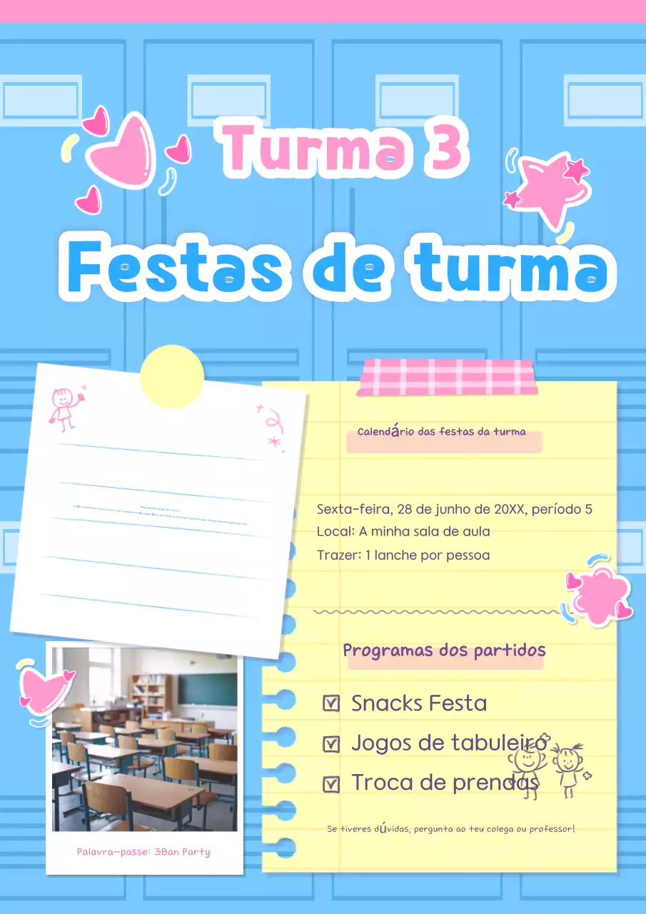 Guia para festas da turma Blue Baby