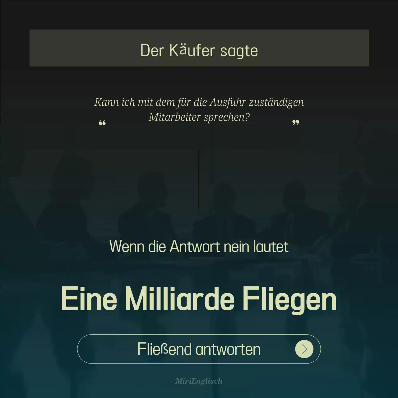 Khaki Moderne Wirtschaftsausbildung