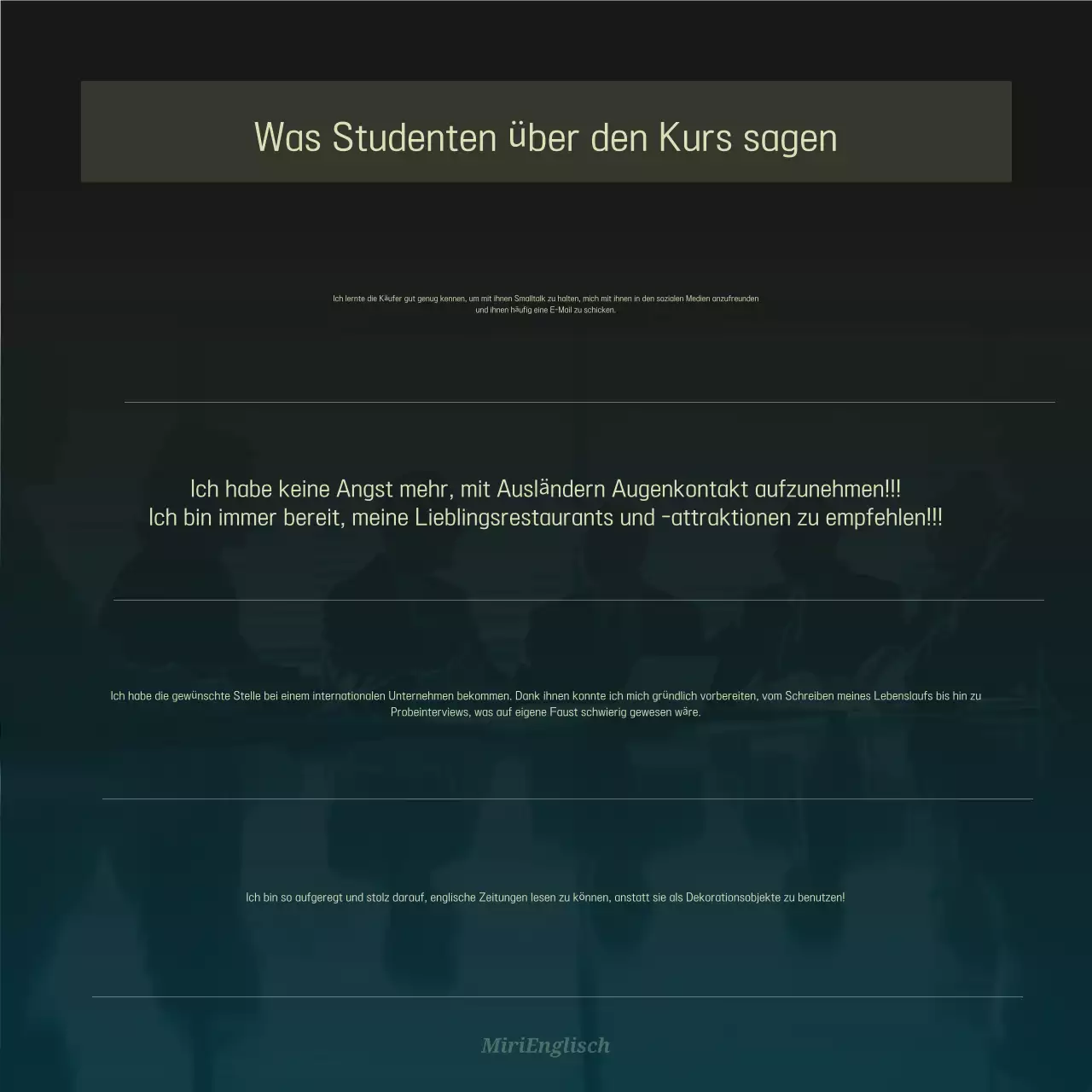 Khaki Moderne Wirtschaftsausbildung