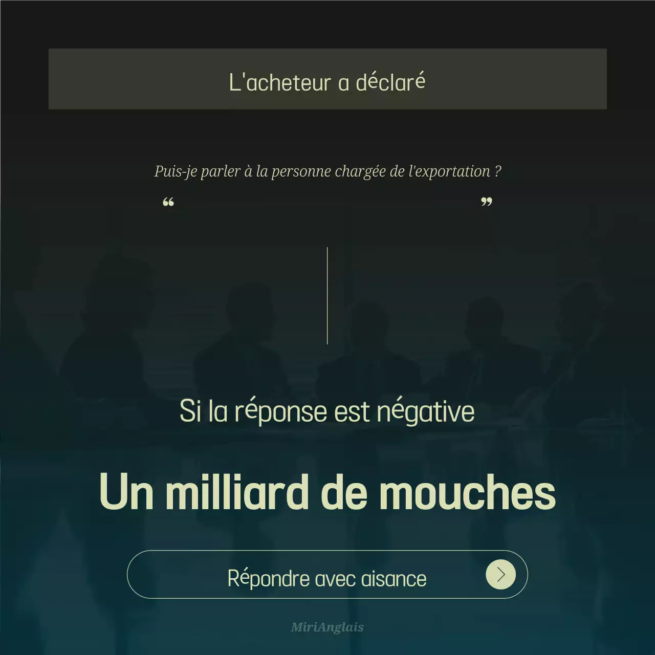 Éducation commerciale moderne kaki