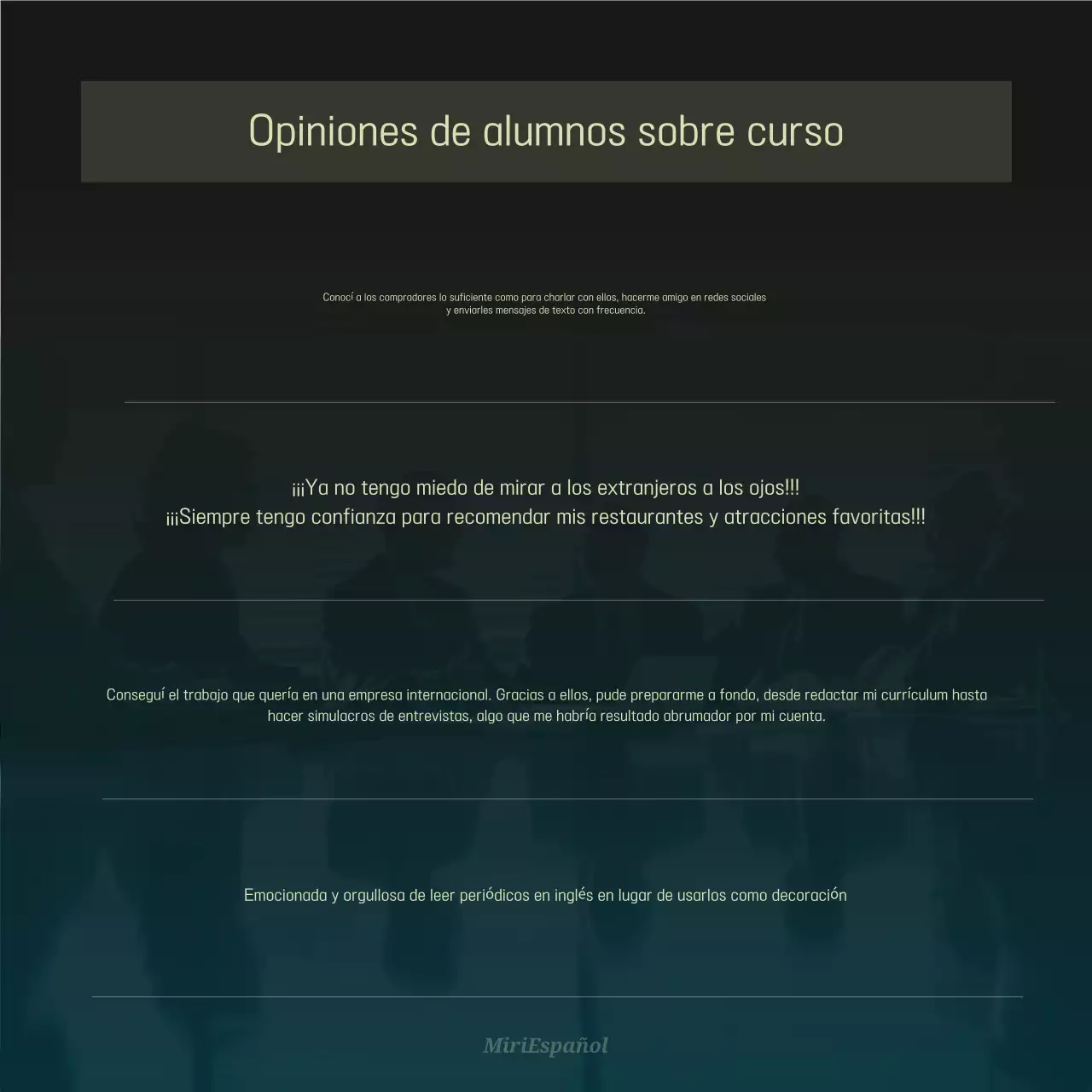 Educación empresarial moderna en color caqui