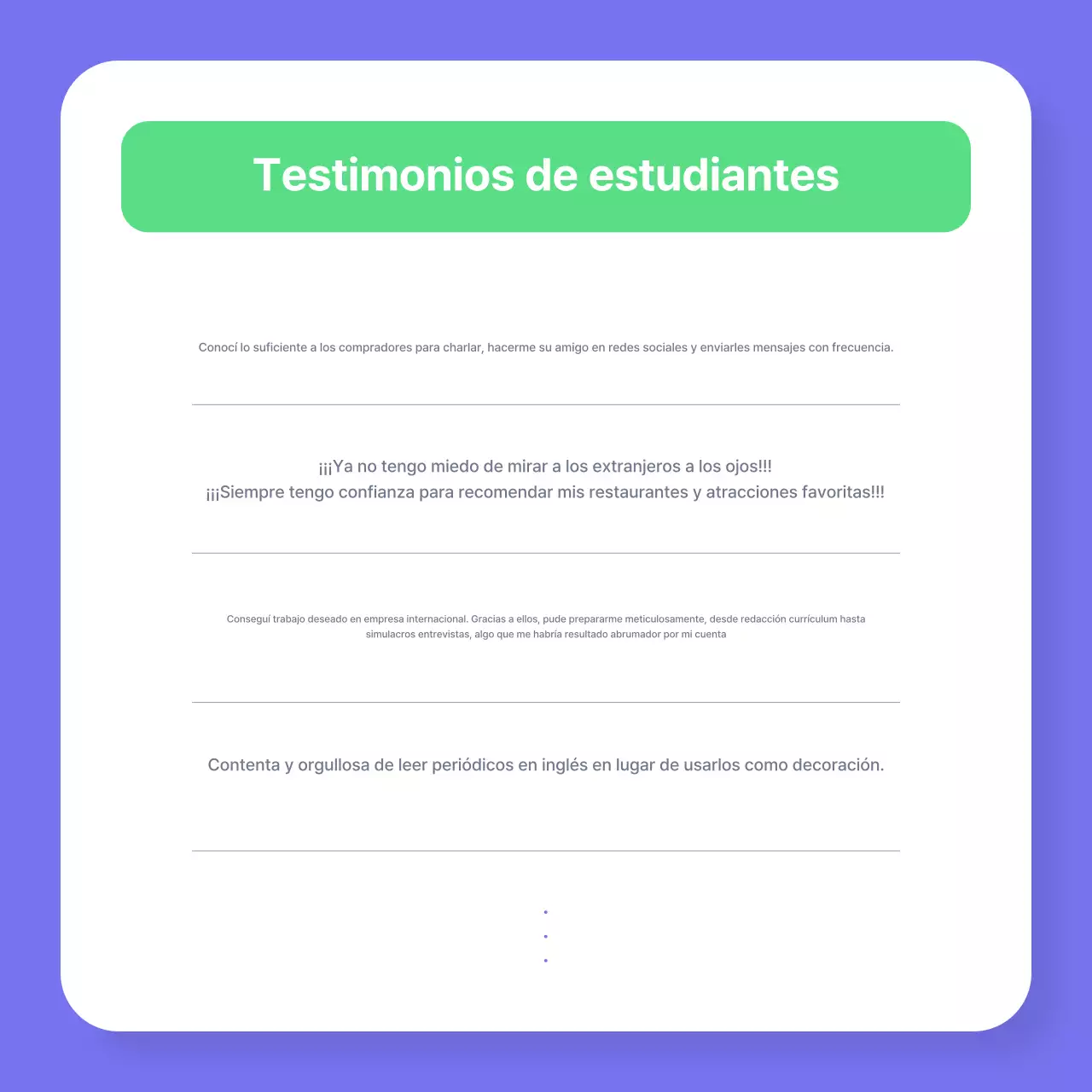 Educación empresarial moderna de Bora