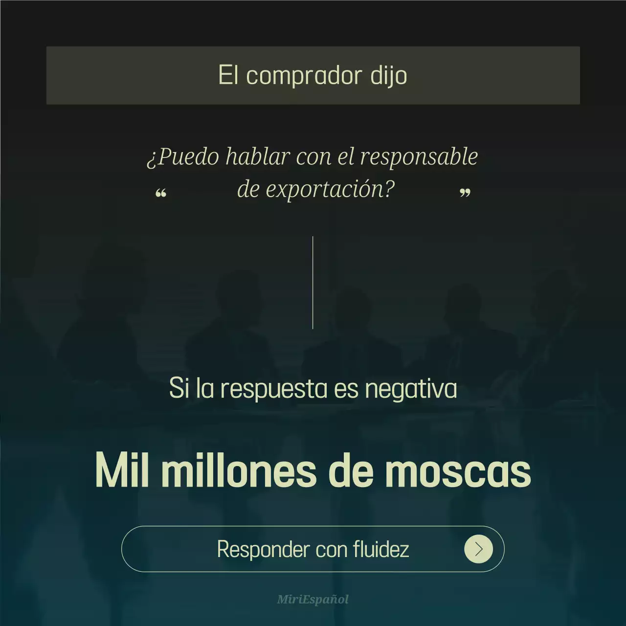 Educación empresarial moderna en color caqui