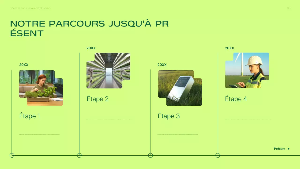 Présentation de la promotion des investissements dans les énergies renouvelables vertes et modernes