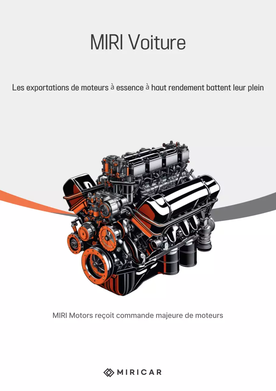 Promotion des pièces de moteur de voiture grises modernes