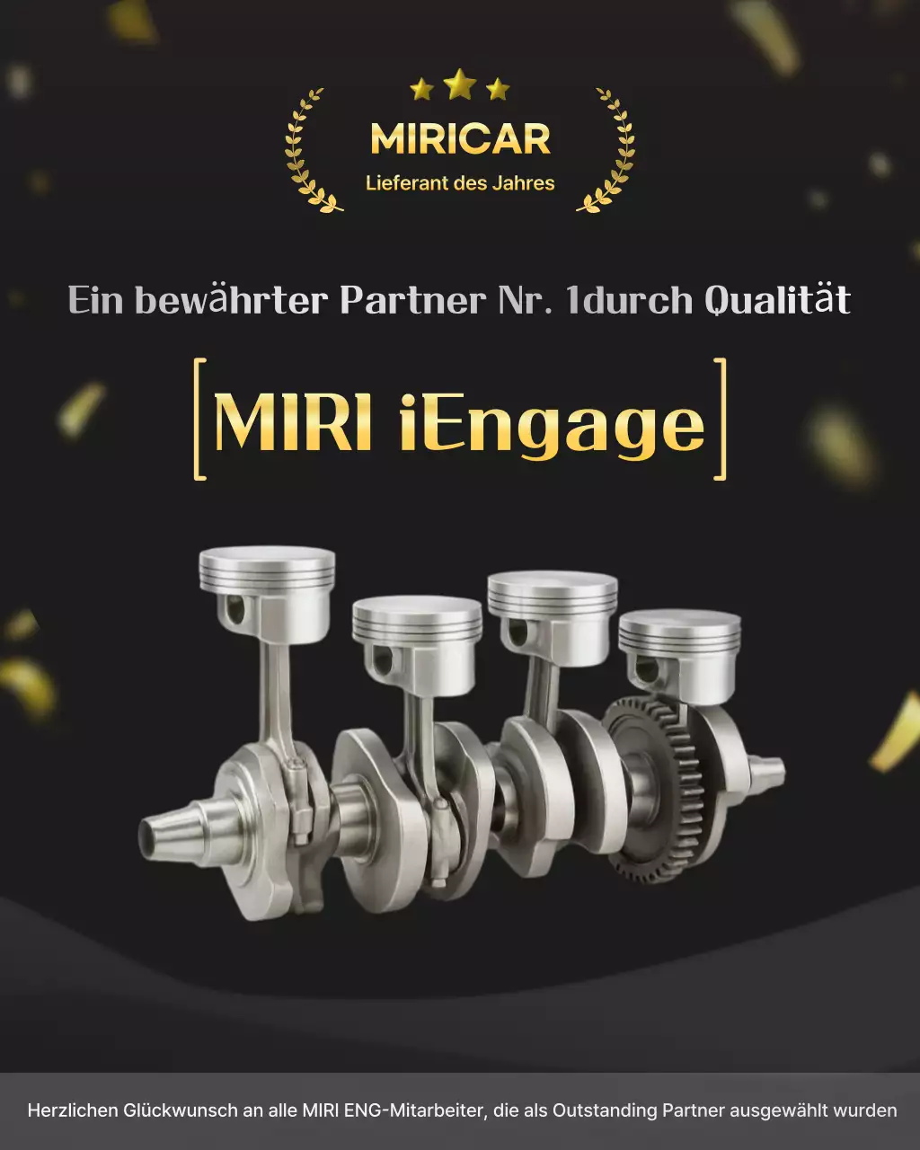 Black Luxury Autoteile-Aktion