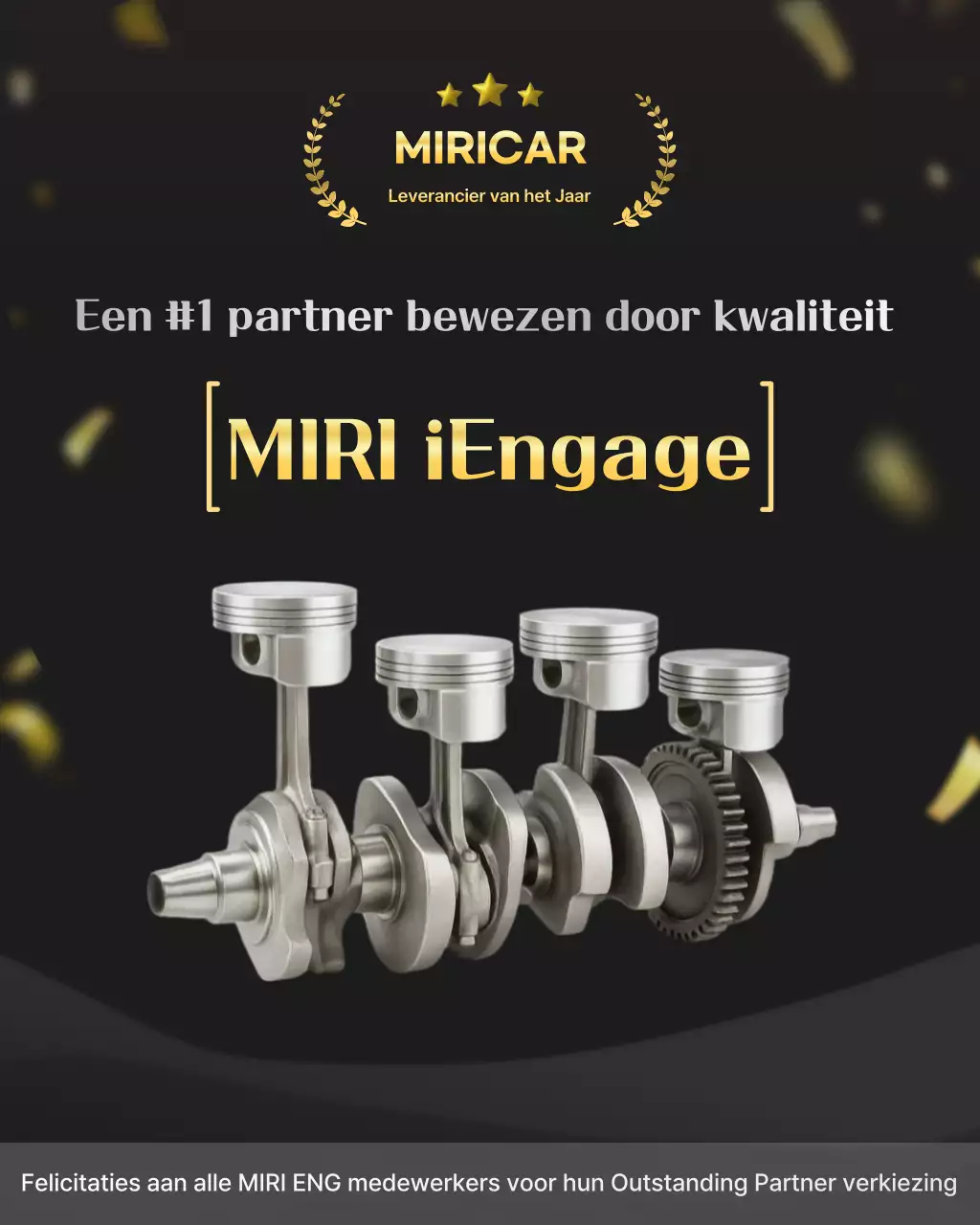 Promotie van zwarte luxe auto-onderdelen