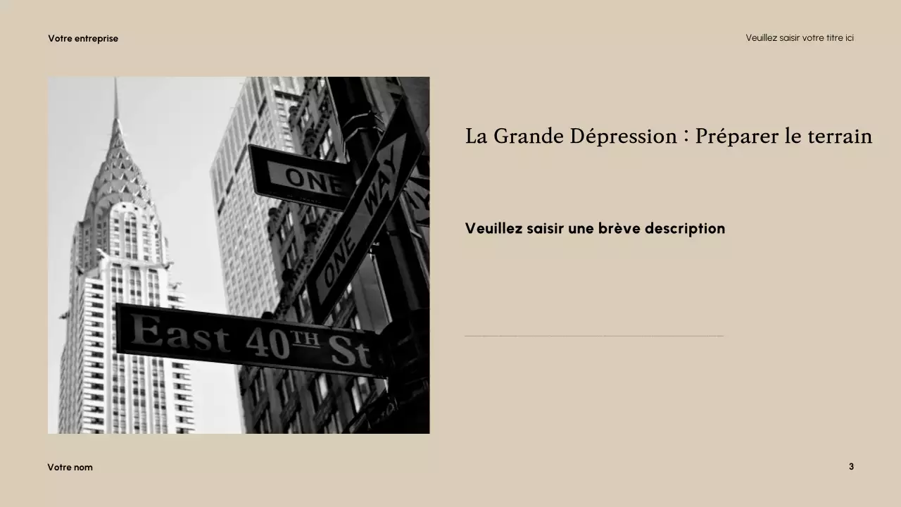 Présentation de crise classique grise