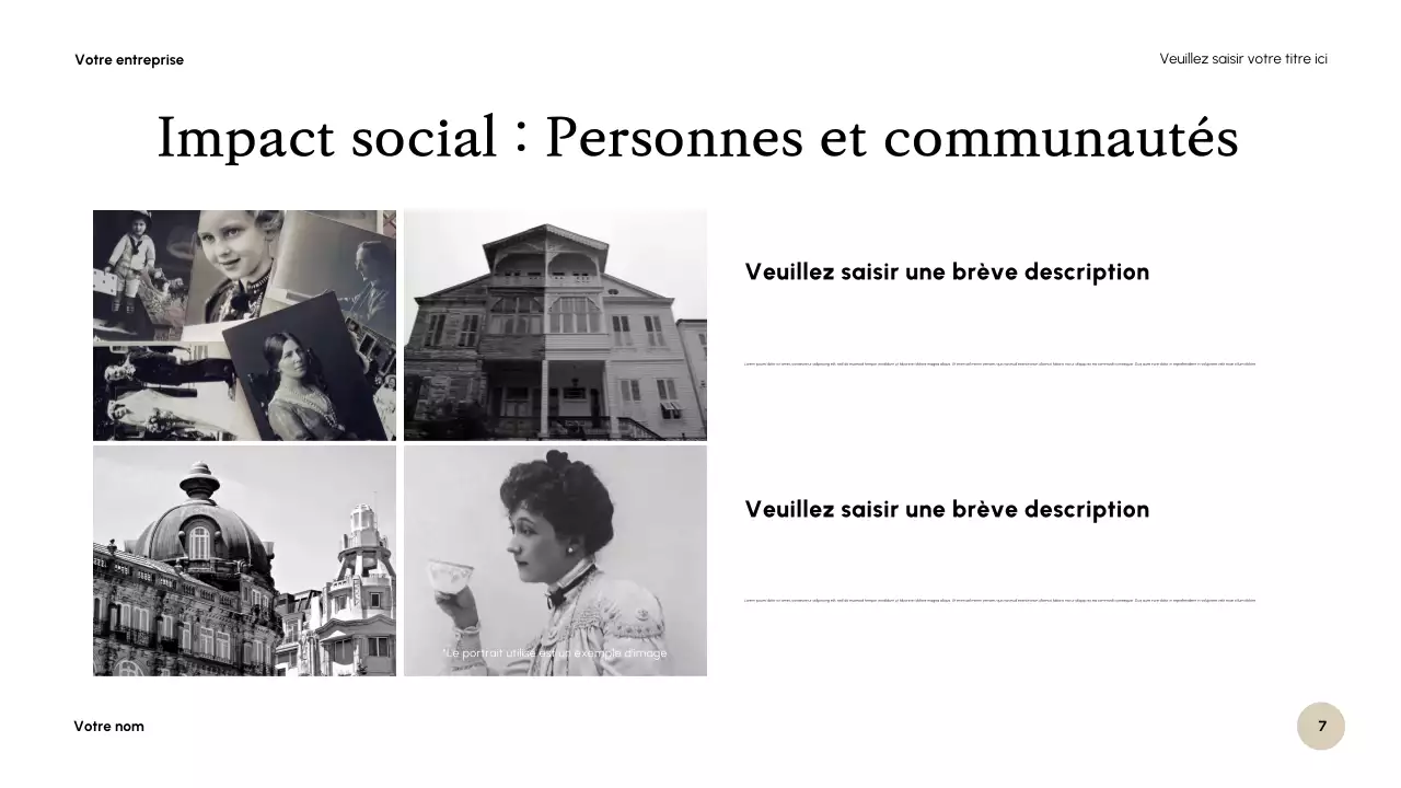 Présentation de crise classique grise