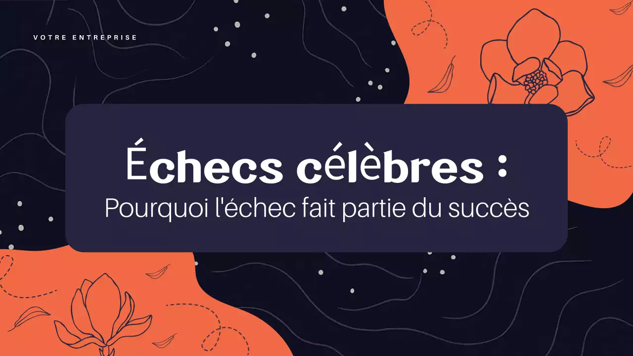 Présentation de la conférence Orange Abstract Success