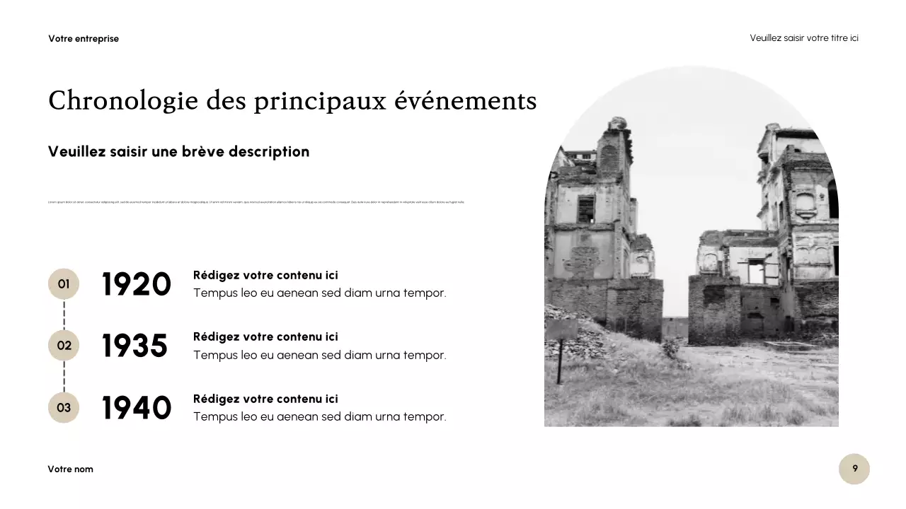 Présentation de crise classique grise