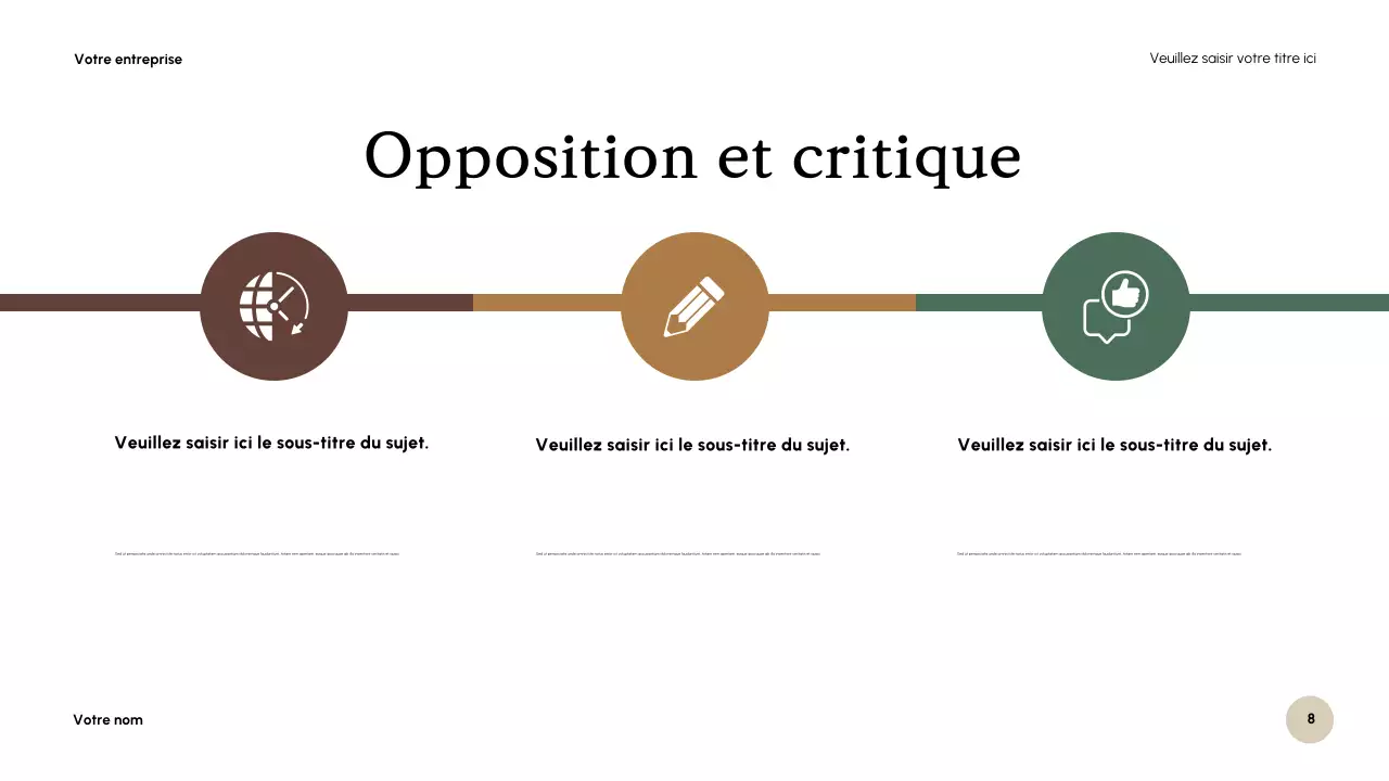 Présentation de crise classique grise