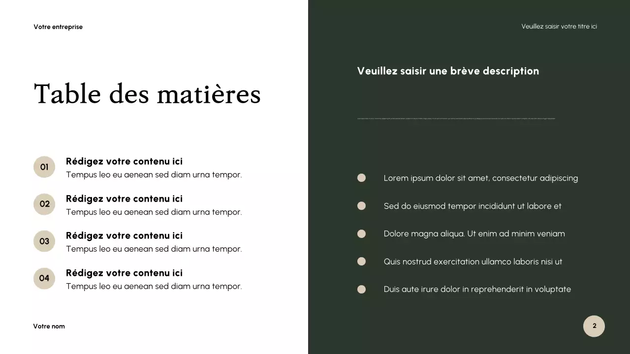 Présentation de crise classique grise