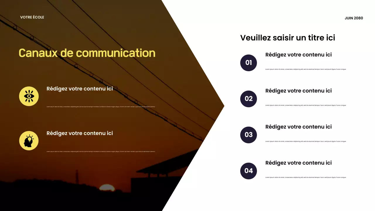 Présentation de l'école moderne d'Orange