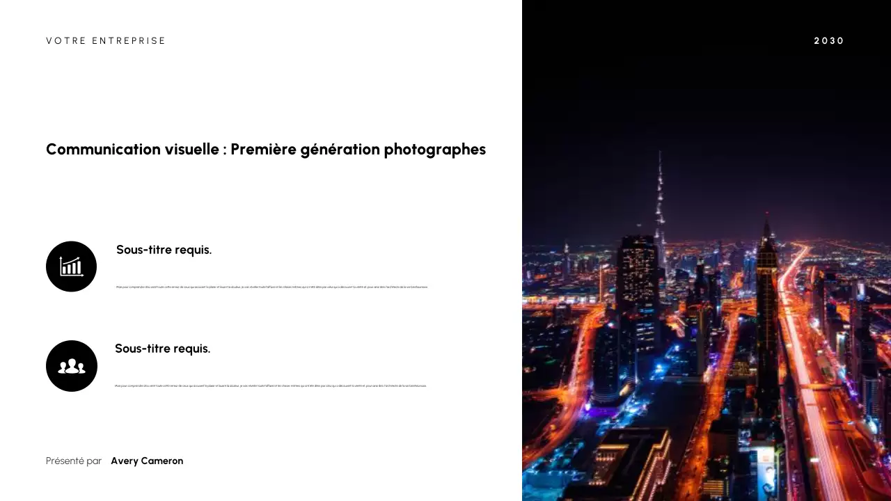 Présentation de la culture noire moderne