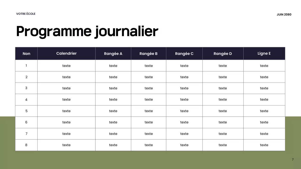 Présentation de l'école moderne d'Orange