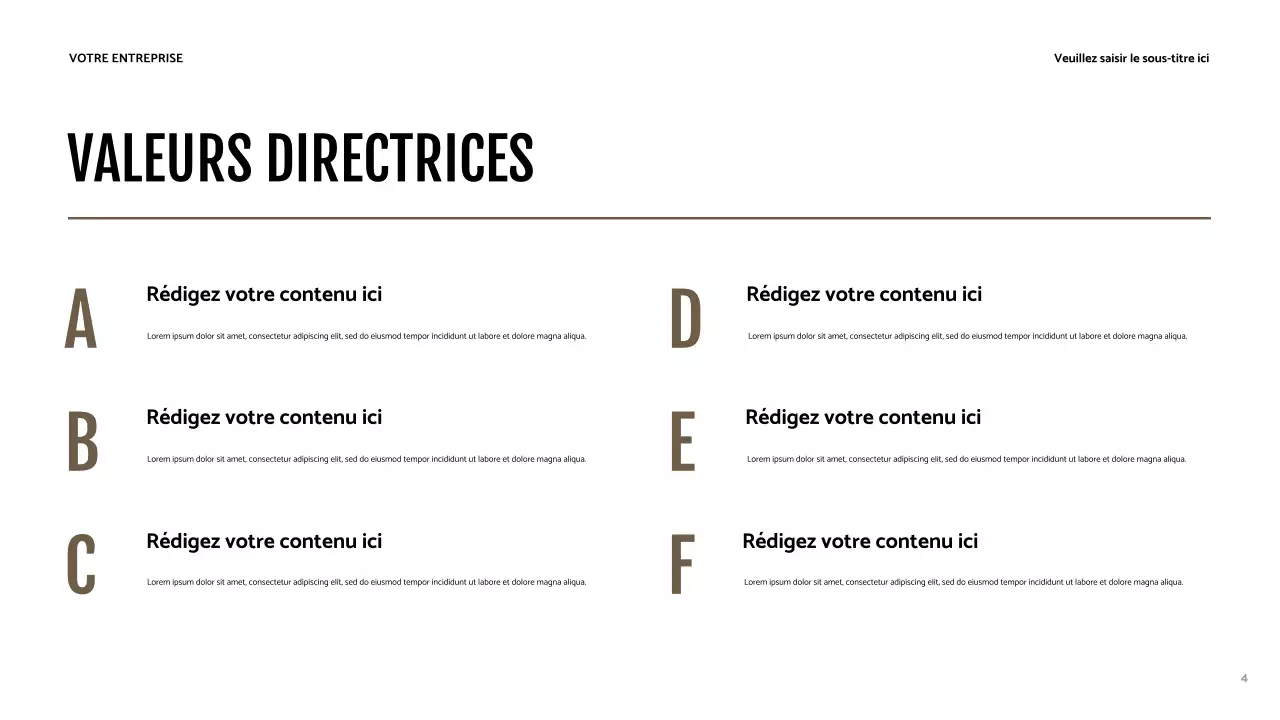 Présentation de l'identité moderne de Brown