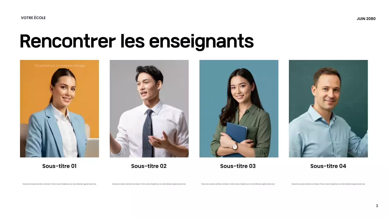 Présentation de l'école moderne d'Orange