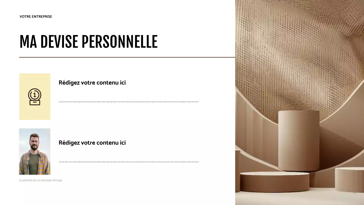 Présentation de l'identité moderne de Brown