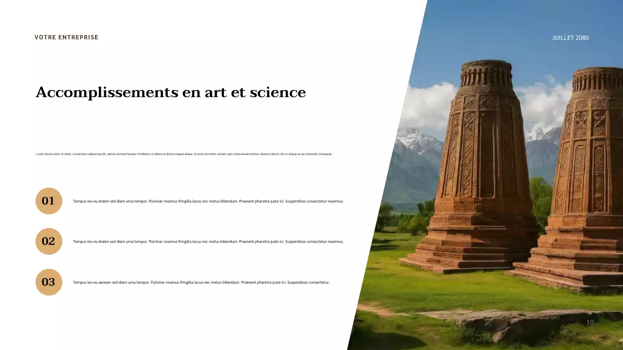 Présentation de la civilisation classique beige