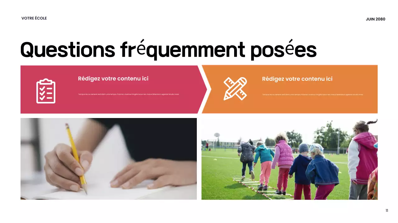 Présentation de l'école moderne d'Orange
