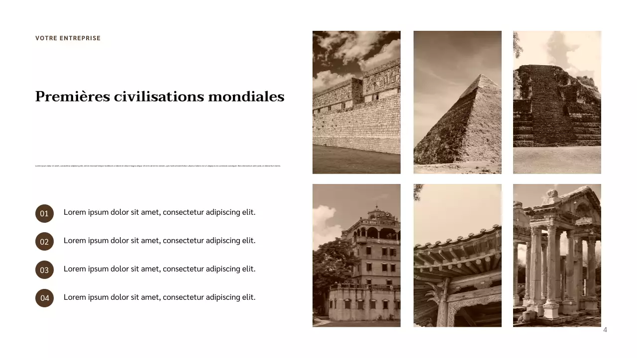 Présentation de la civilisation classique beige