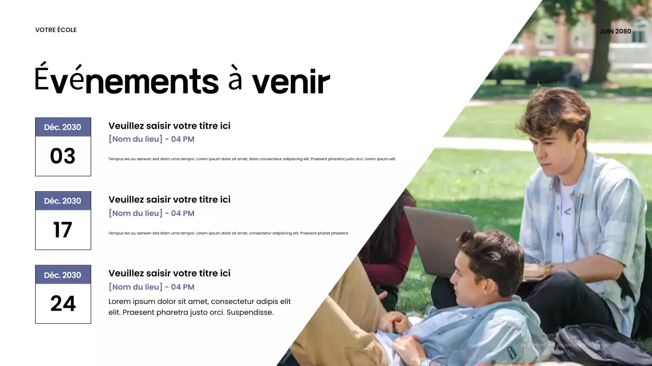 Présentation de l'école moderne d'Orange