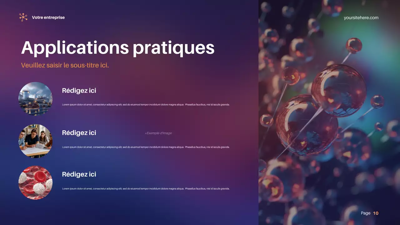 Présentation de Purple Modern Science