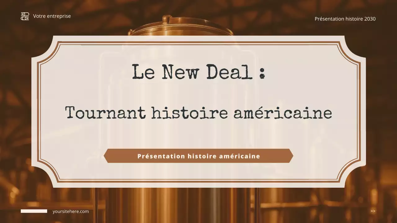 Présentation de l'histoire de Brown Vintage