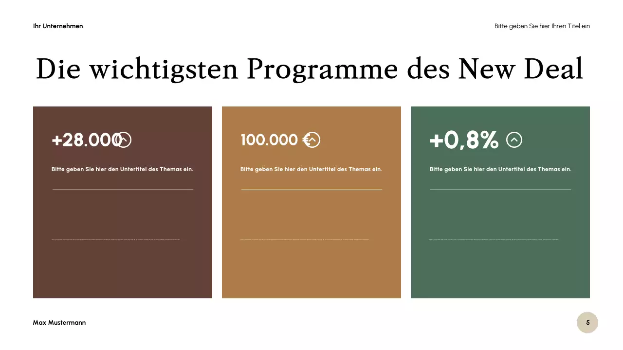 Grey Classic Crisis Präsentation