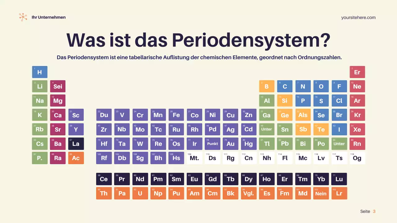 Lila Moderne Wissenschaft Präsentation