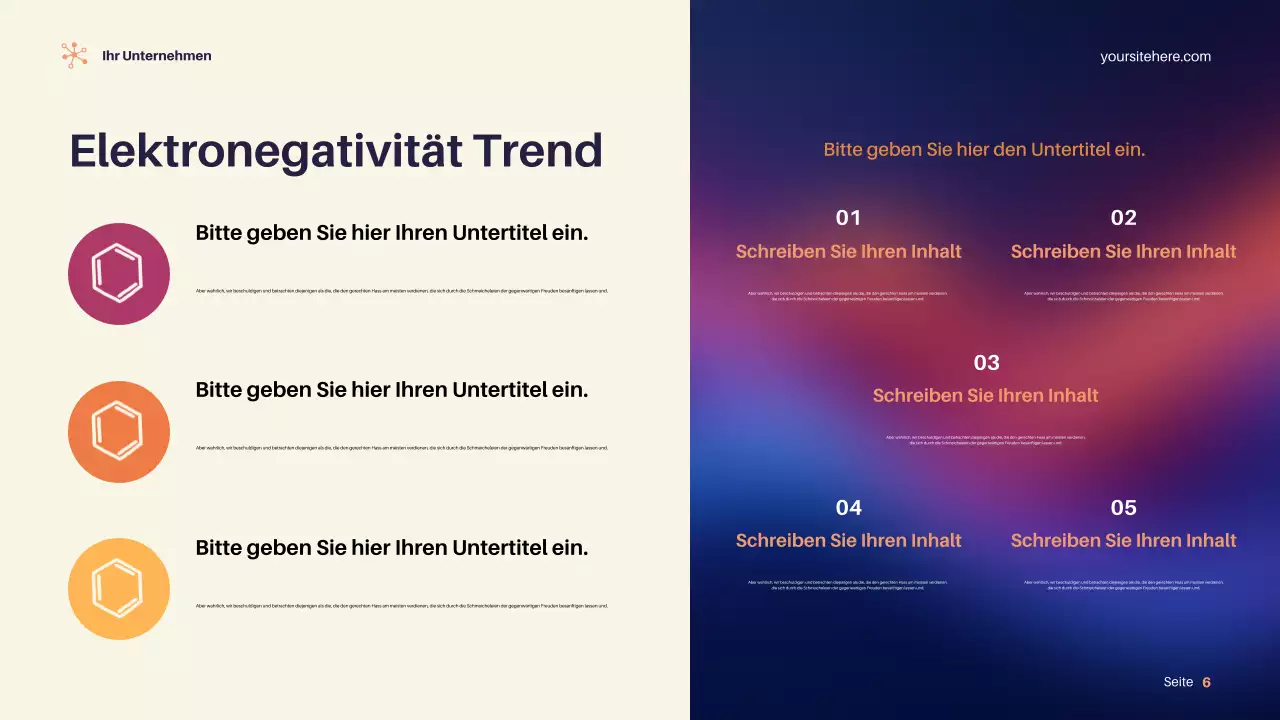 Lila Moderne Wissenschaft Präsentation
