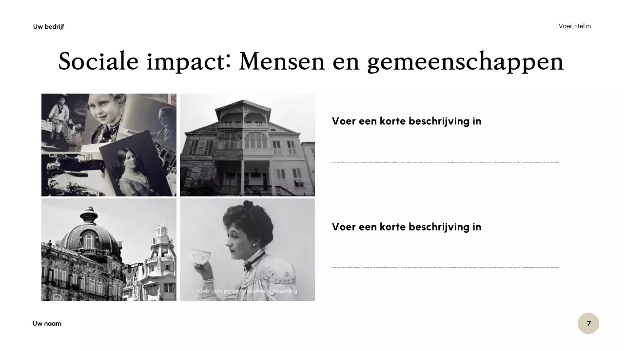 Grey Classic Crisispresentatie