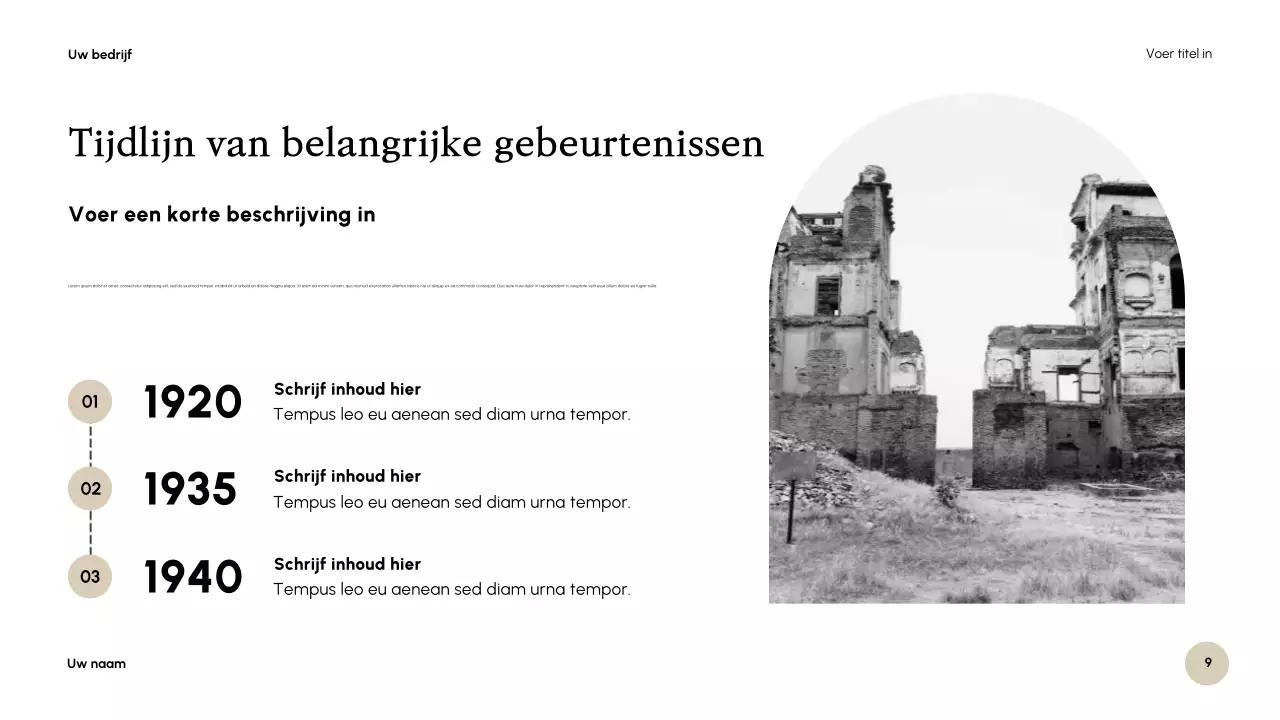 Grey Classic Crisispresentatie