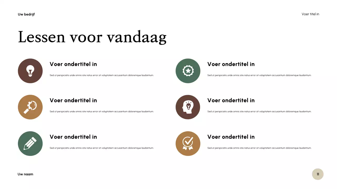 Grey Classic Crisispresentatie