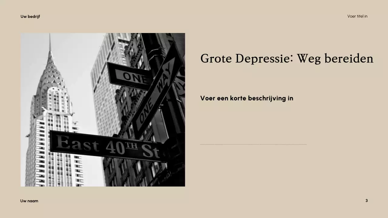 Grey Classic Crisispresentatie