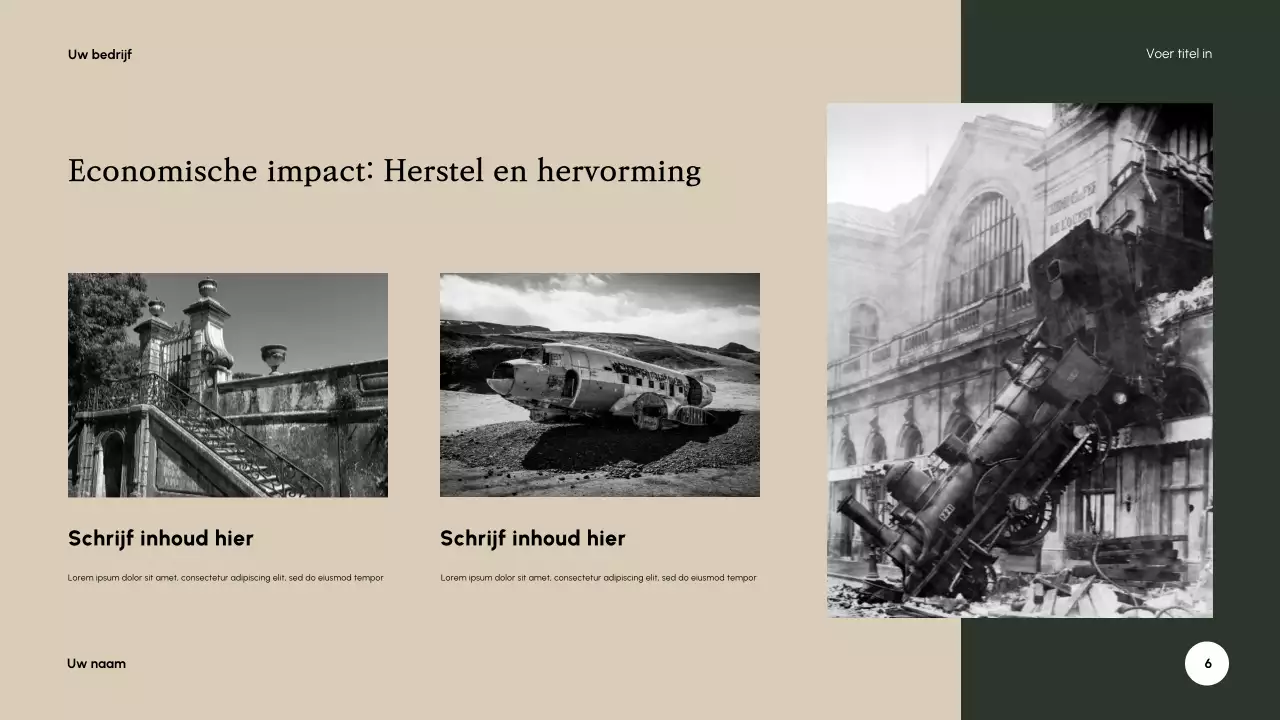 Grey Classic Crisispresentatie