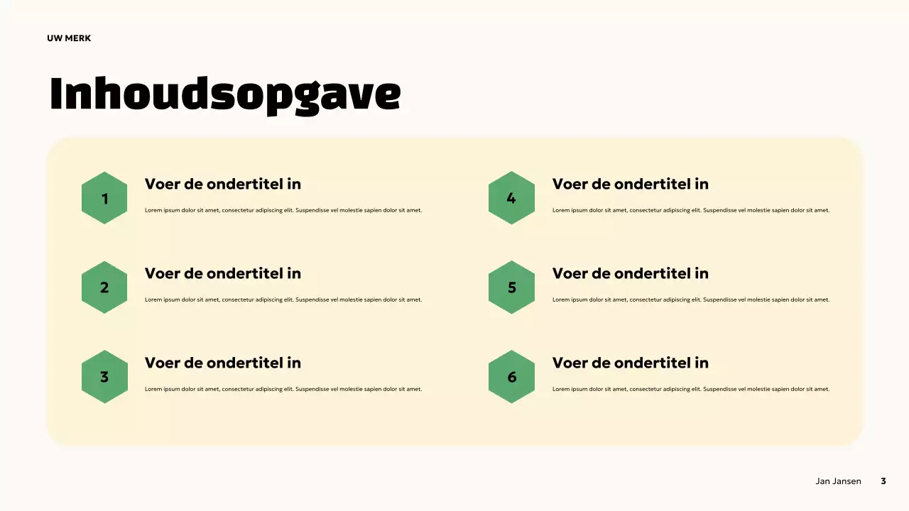 Oranje Vetgedrukte Mentale Gezondheidspresentatie