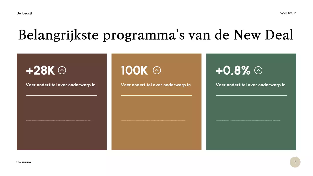 Grey Classic Crisispresentatie