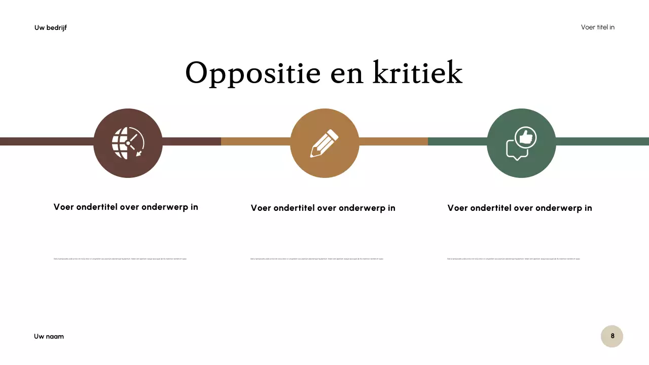 Grey Classic Crisispresentatie