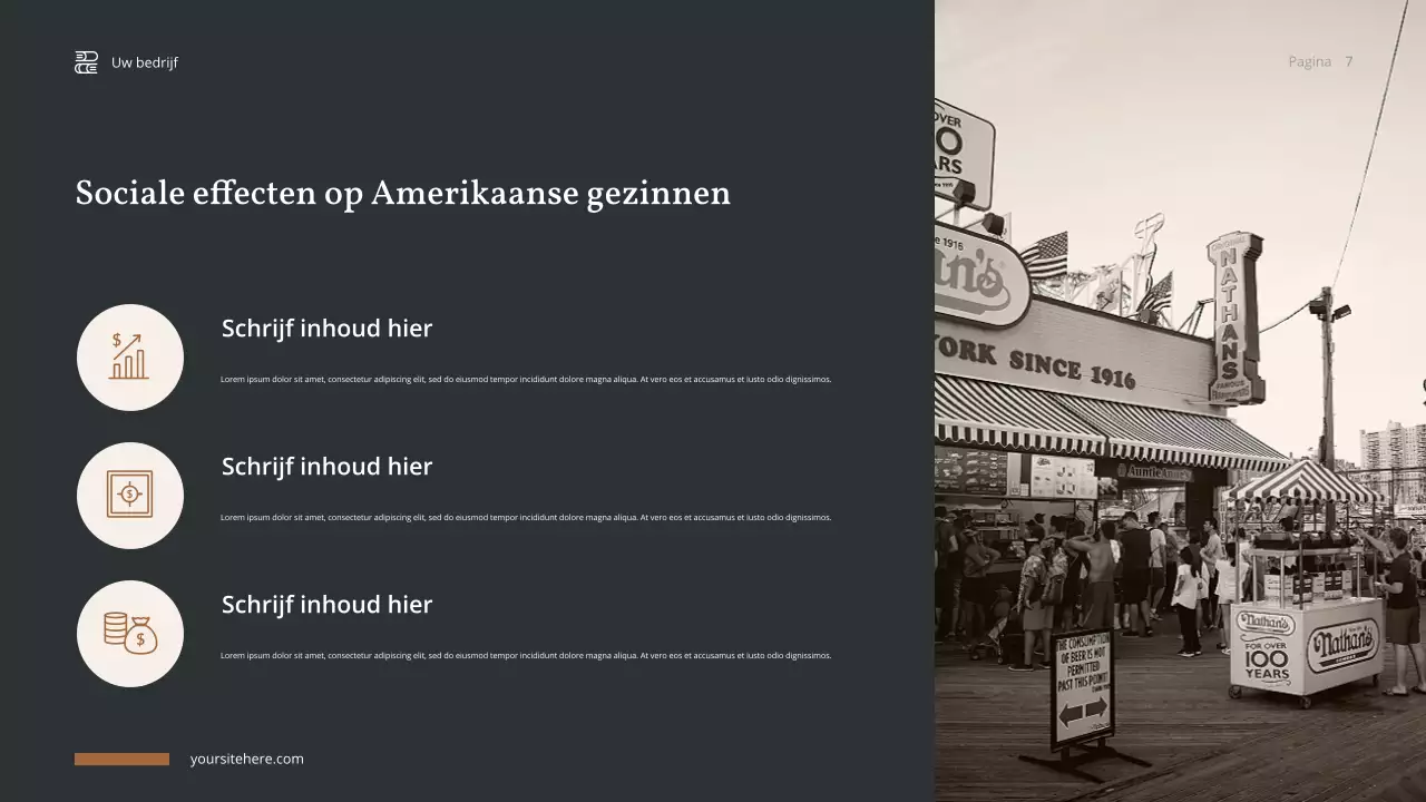 Brown Vintage Geschiedenis Presentatie